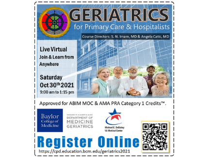 Geriatrics for Primary Care & Hospitalists